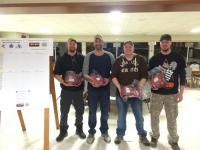 <h2>2016 Grand Champions
</h2><p>Grand Champions, 2016 Norwich District Curling Club Men's Open Bonspiel. (L-R) Kevin Hall (Skip), Brandon Hofstetter (Vice), Rob Entz (Second), Derek Hamilton (Lead). [photo courtesy of Shaun Swanton, NDCC]<br></p>